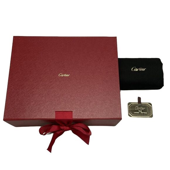 Auth Cartier Hobo Bag Sm Must De Black #136655C89B - Picture 11 of 15